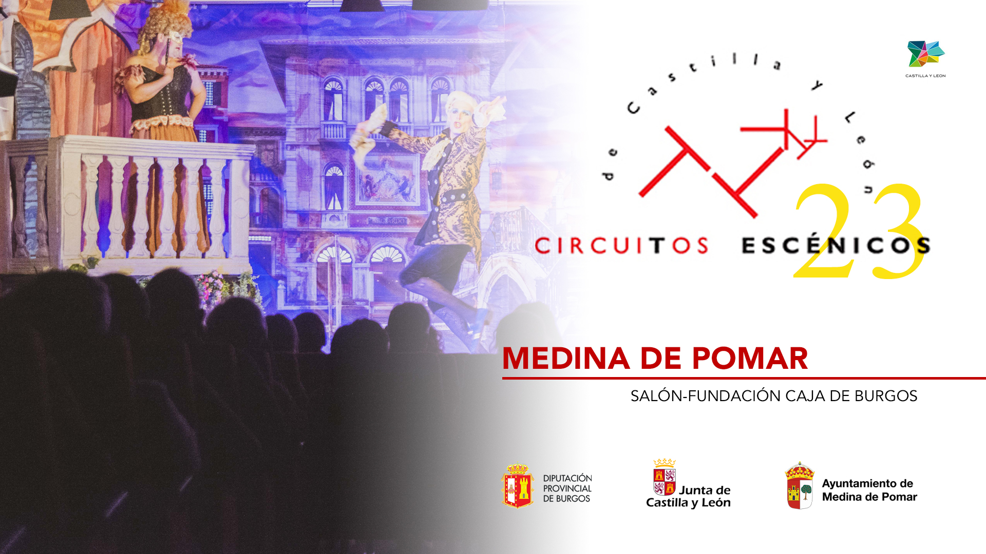 Medina de Pomar disfrutará de 9 propuestas culturales enmarcadas en los Circuitos Escénicos CyL 2023