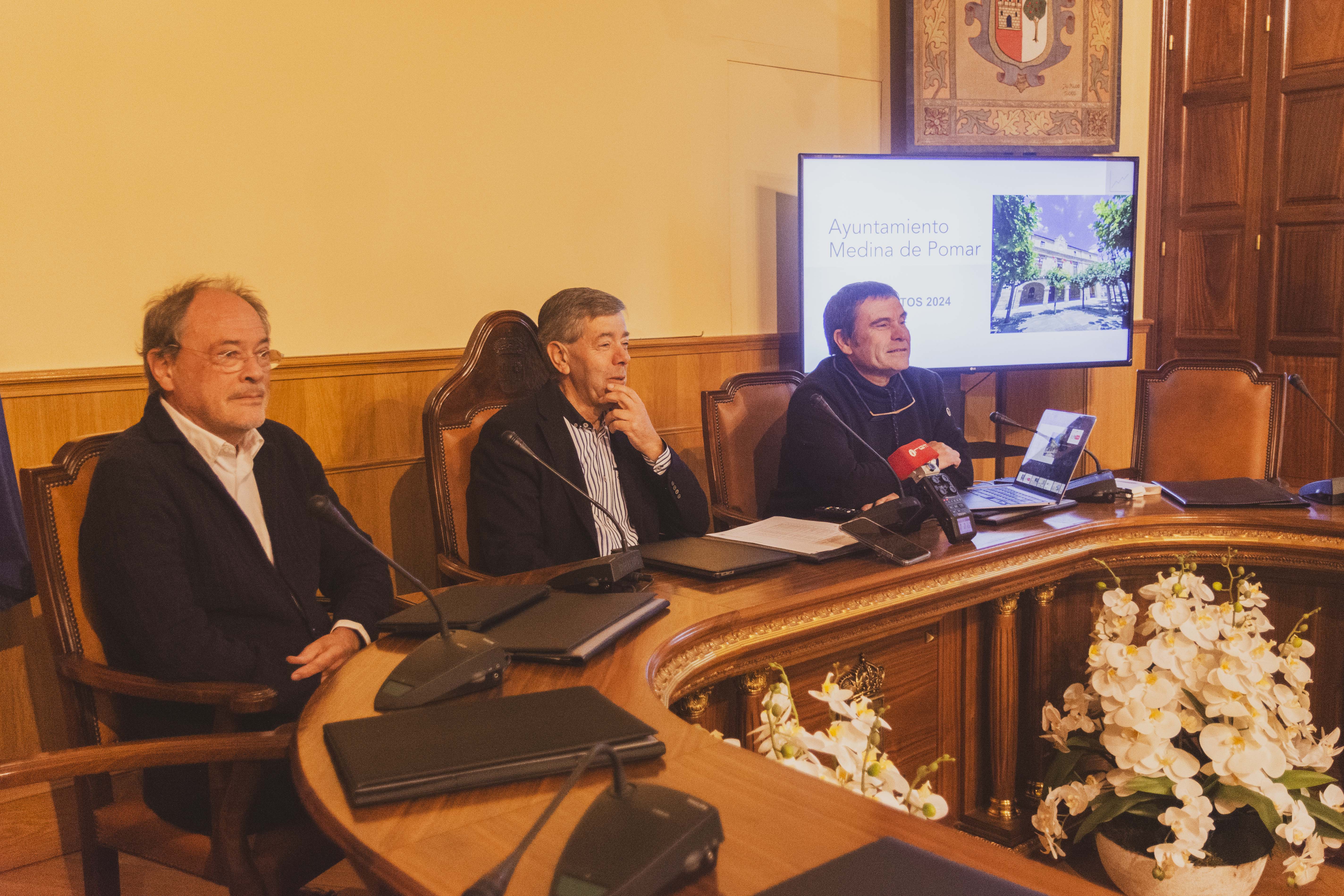 El Ayuntamiento de Medina de Pomar se lanza a la inversión en grandes proyectos en 2024