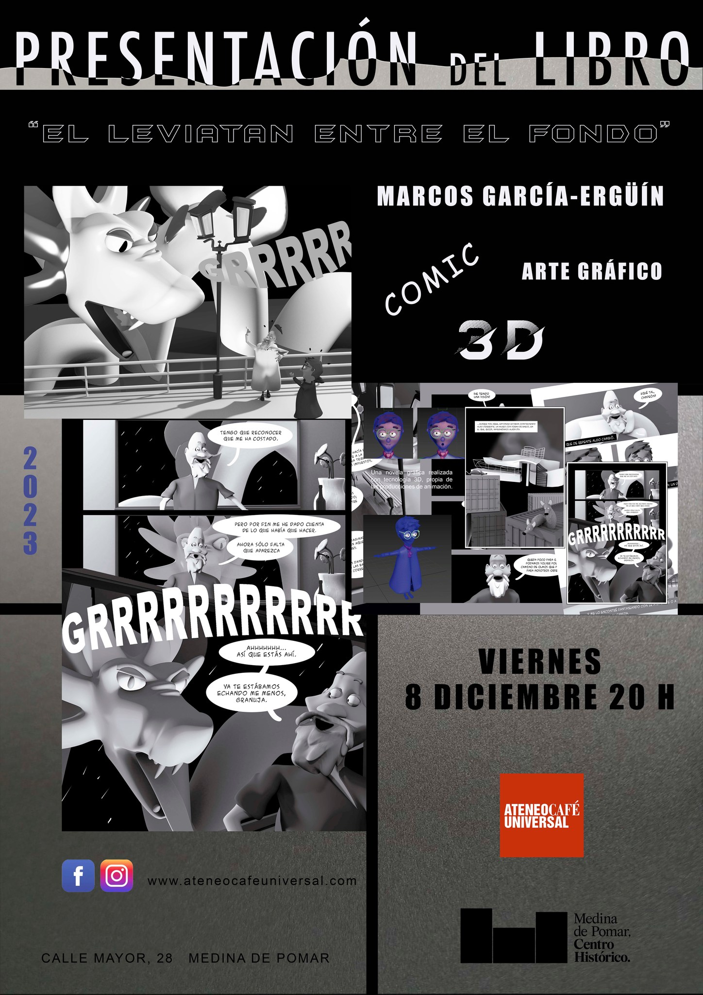 PRESENTACIÓN DEL LIBRO 'El leviatán entre el fondo'