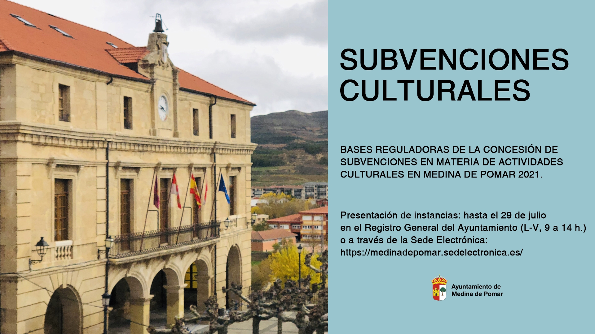 BASES - Subvenciones culturales.