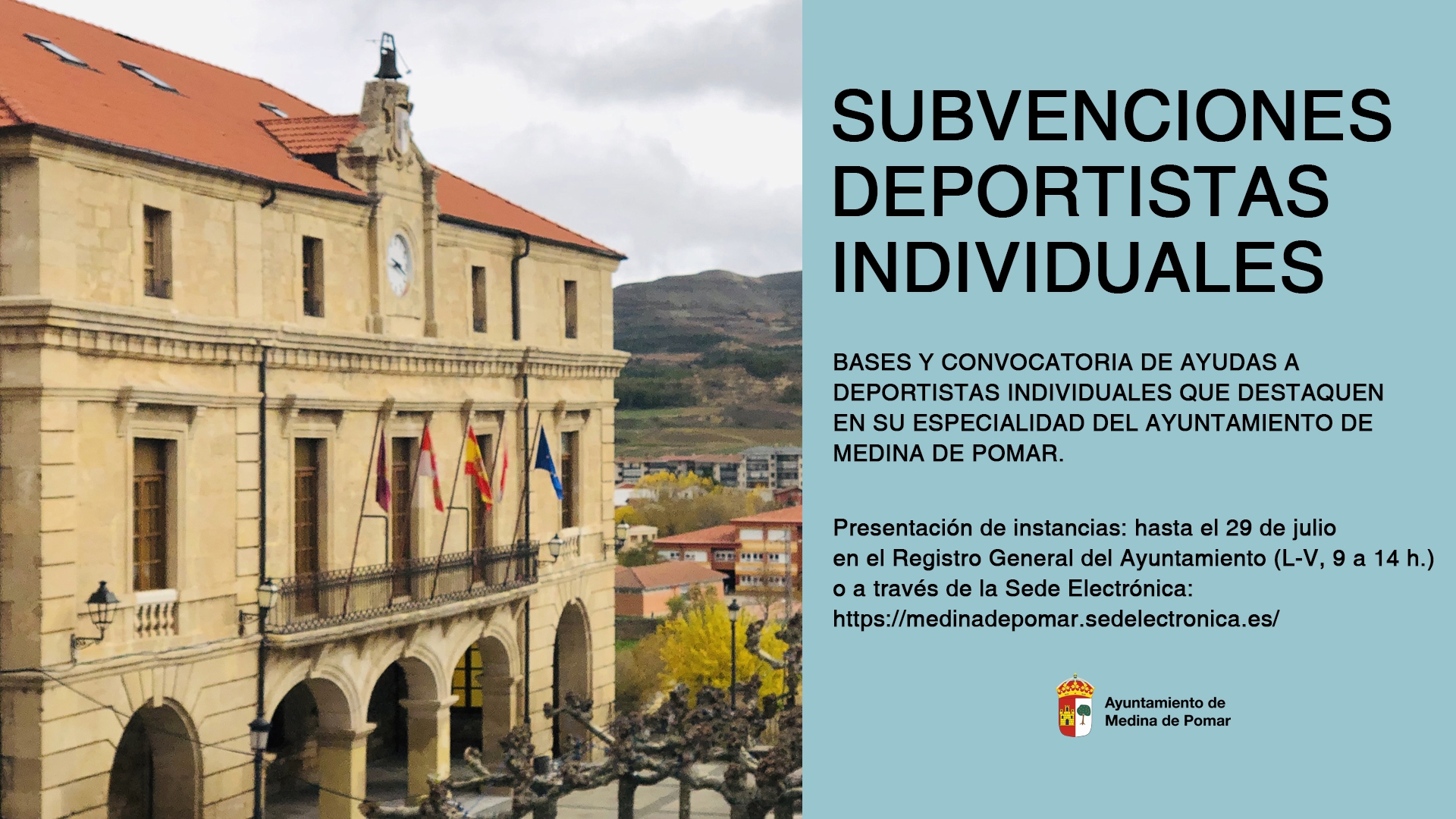 BASES - Subvenciones para deportistas individuales.