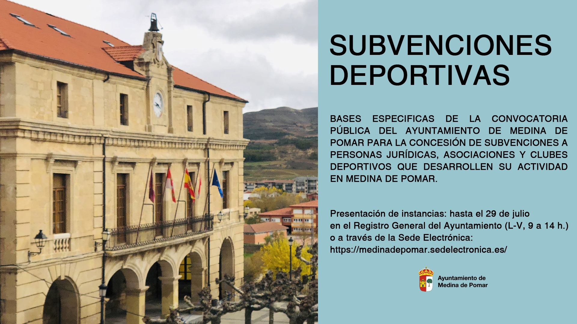 BASES - Subvenciones deportivas.