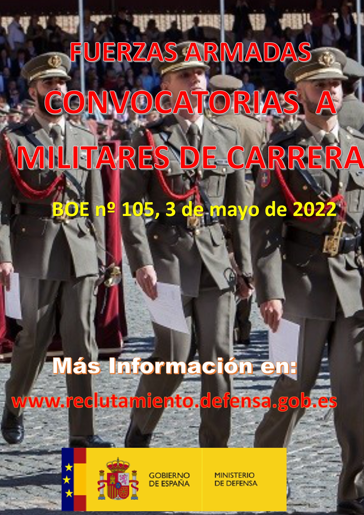 convocatoria militares de carrera