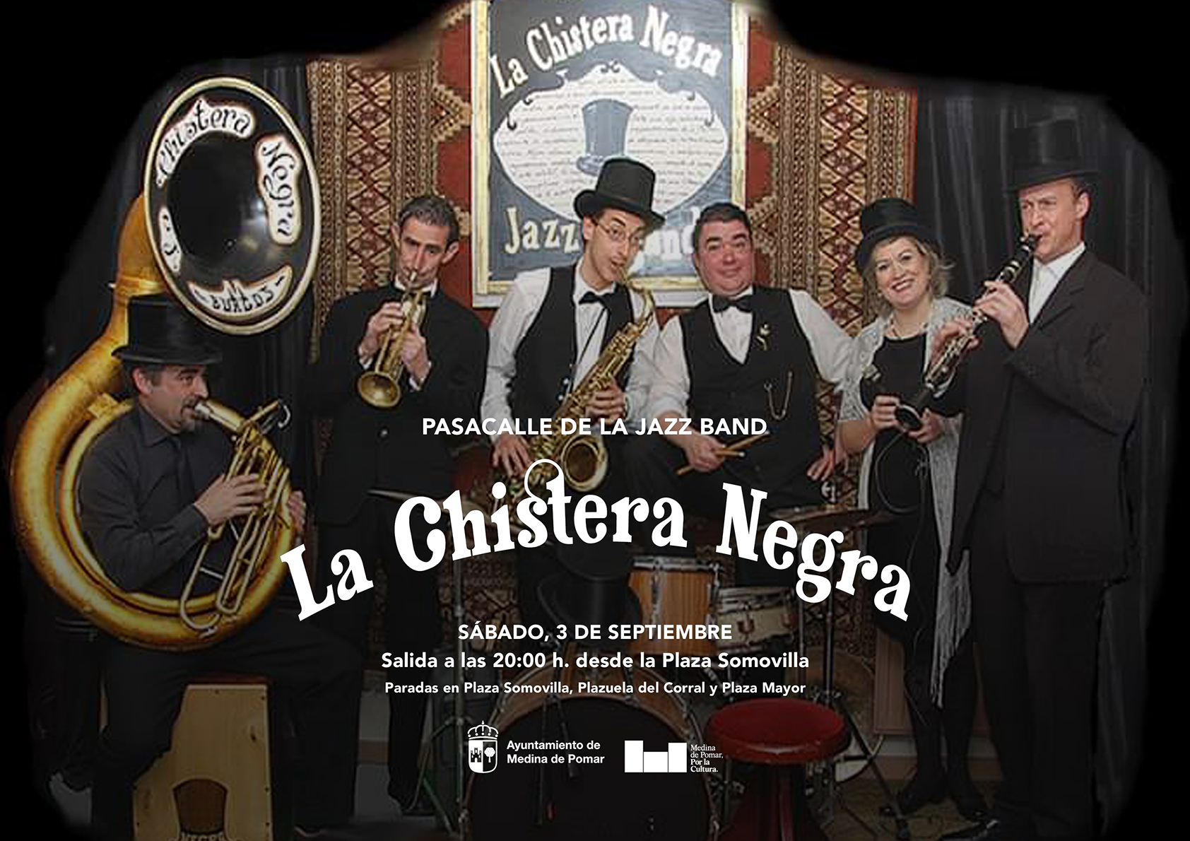 Pasacalle de la jazz band LA CHISTERA NEGRA