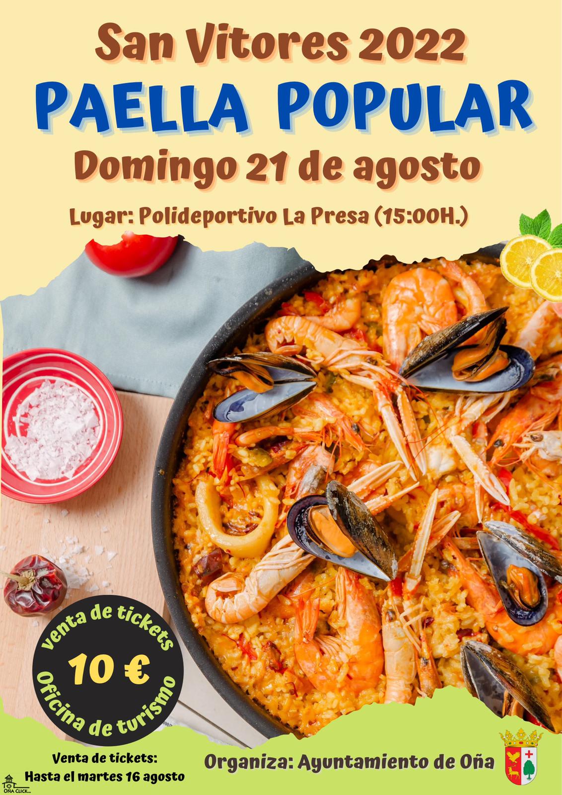 Paella popular
