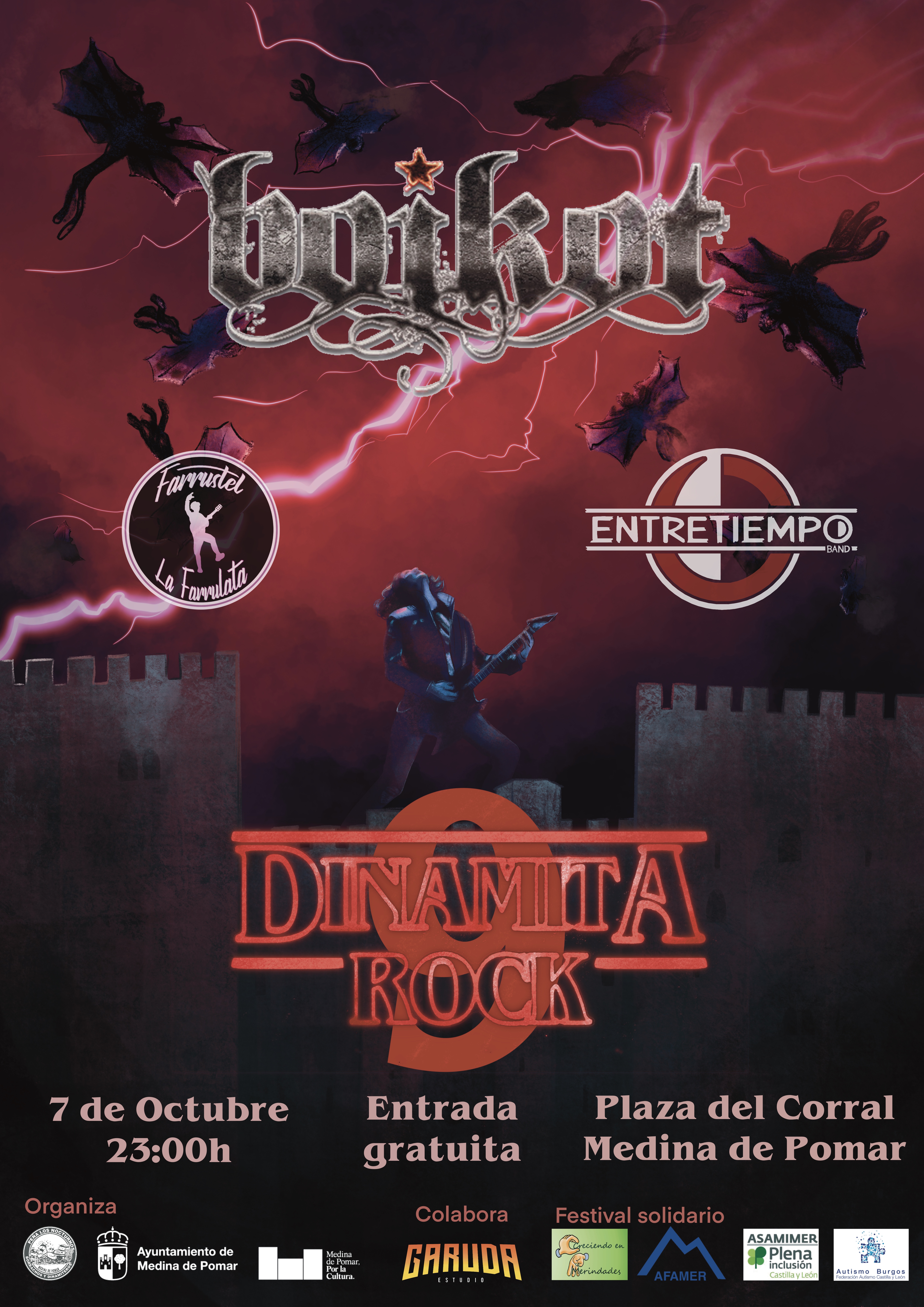 BOIKOT encabeza el cartel del Dinamita Rock 2022