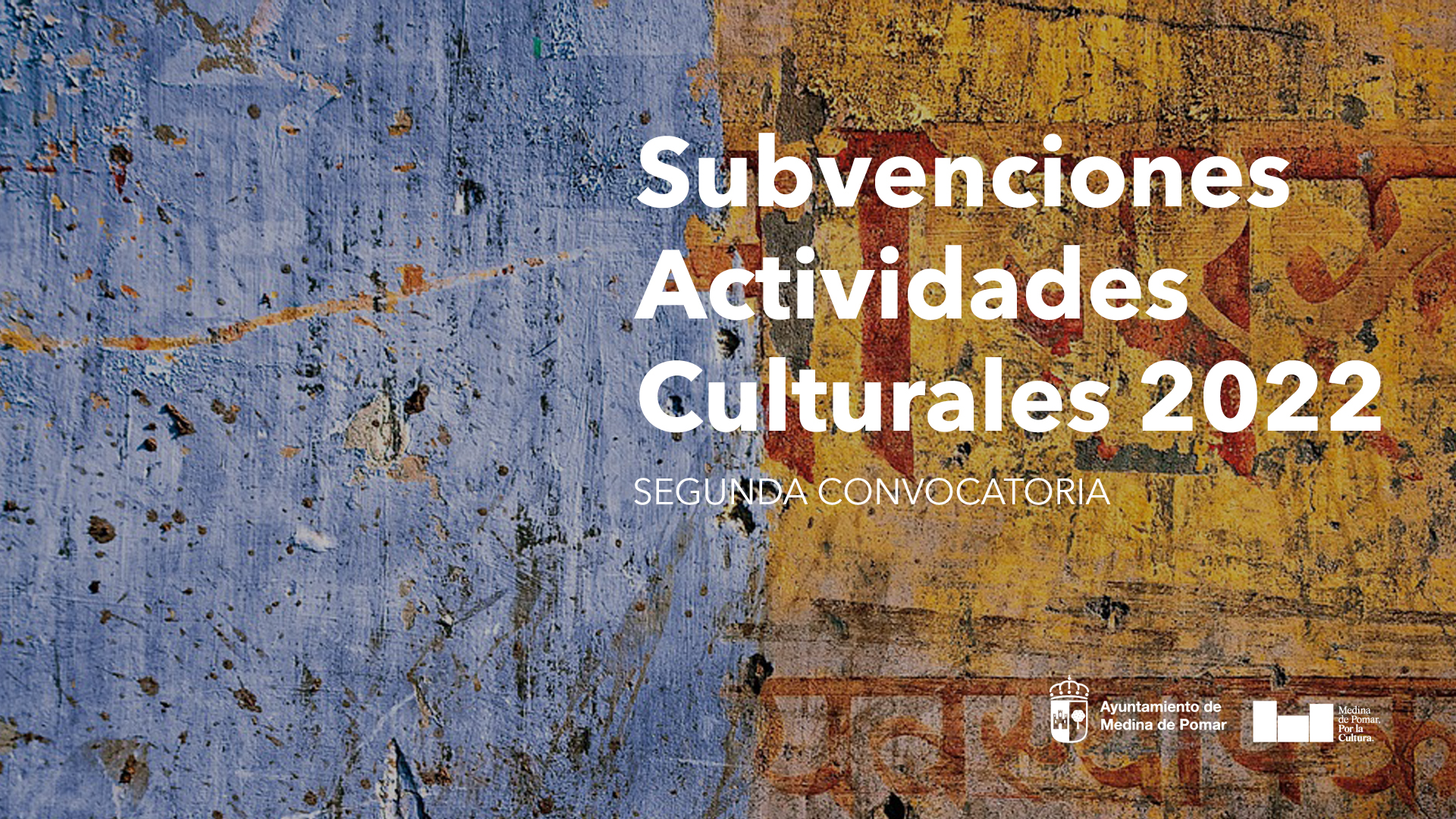 BASES - Subvenciones culturales 2022 (2ª convocatoria)