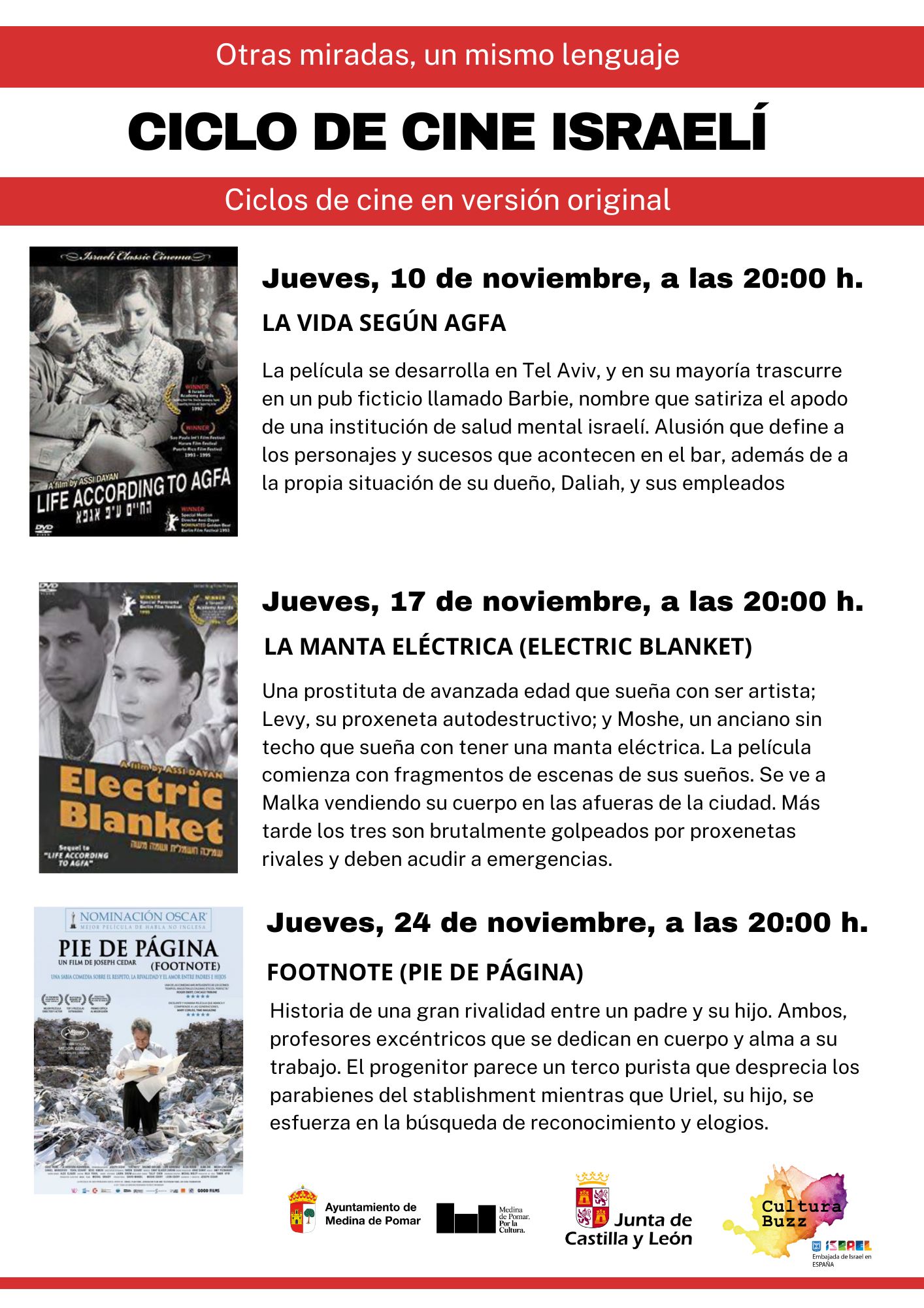 CINE ISRAELÍ - LA MANTA ELÉCTRICA