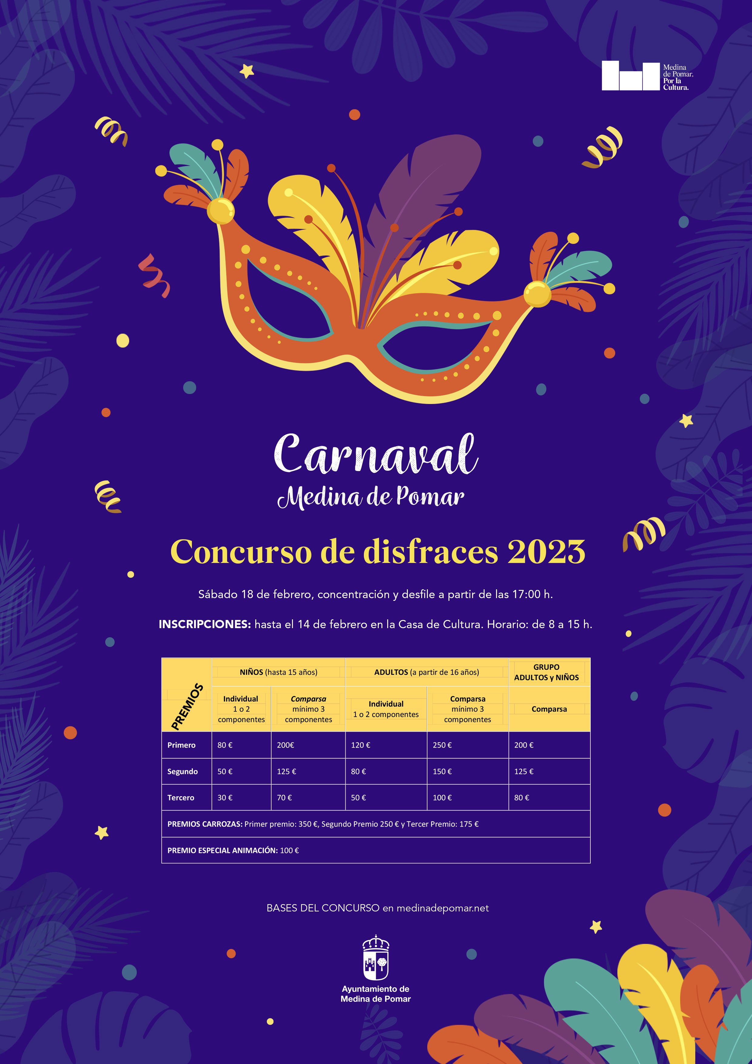CONCURSO DISFRACES CARNAVAL 2023