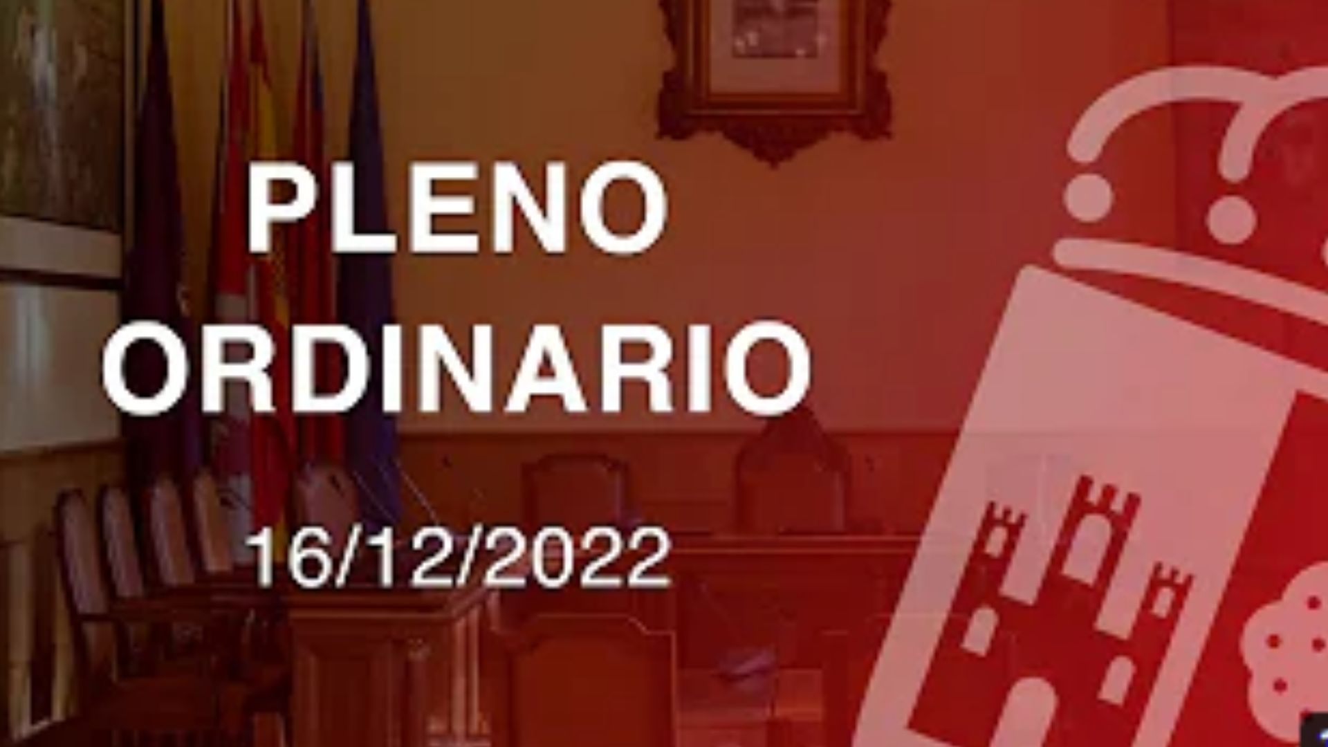 Pleno Ordinario 16/12/2022