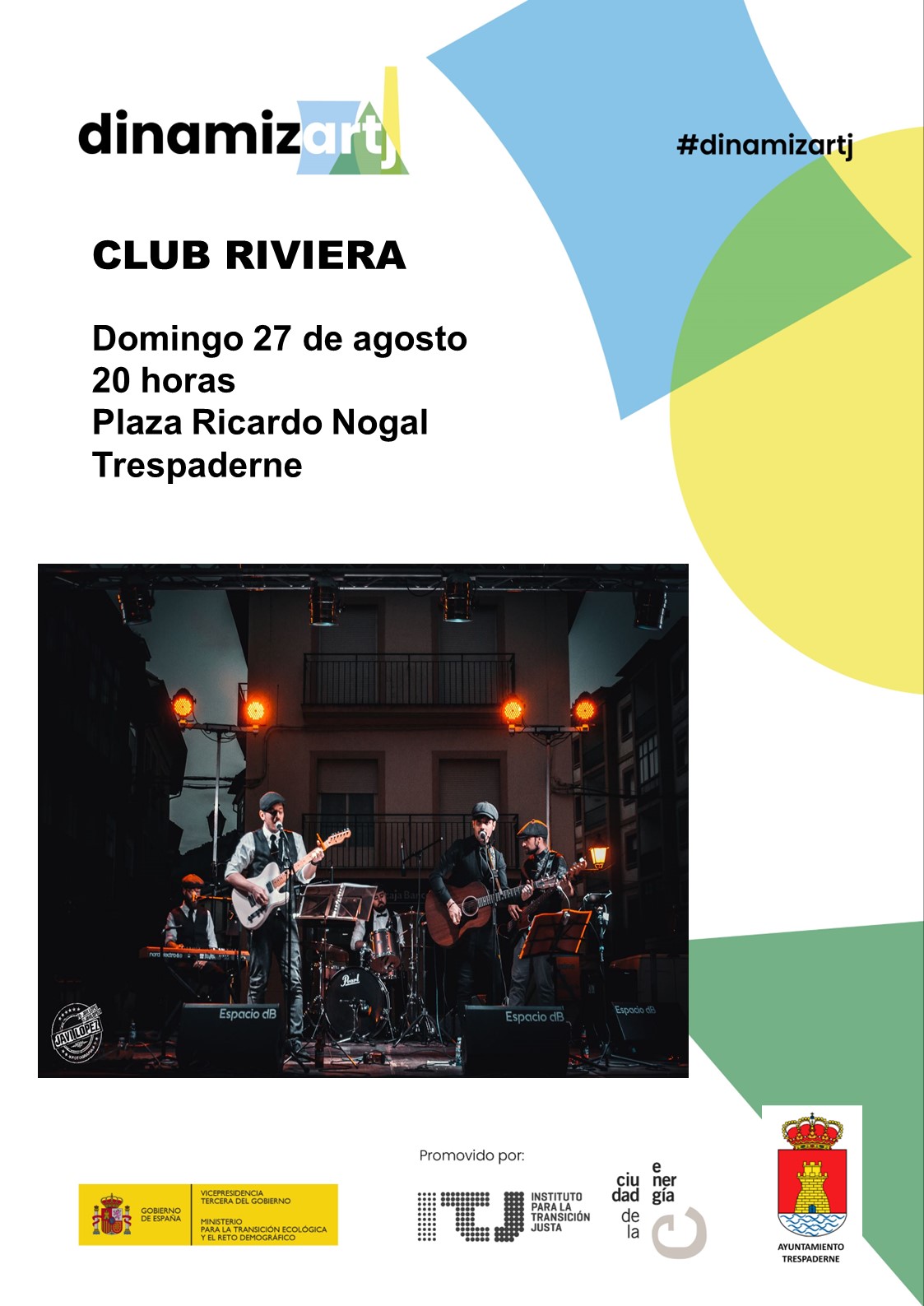 Actuación musical a cargo del CLUB RIVIERA