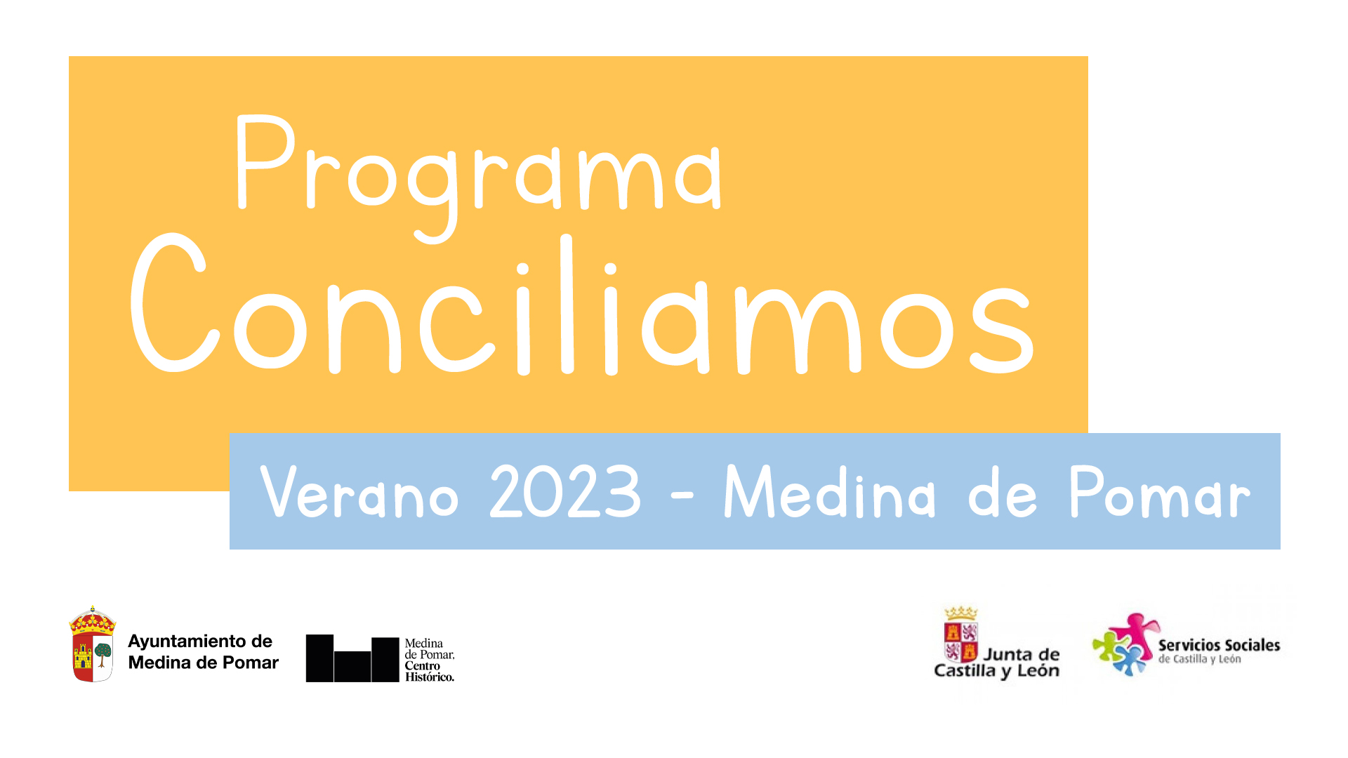 Programa Conciliamos Verano 2023 JCyL