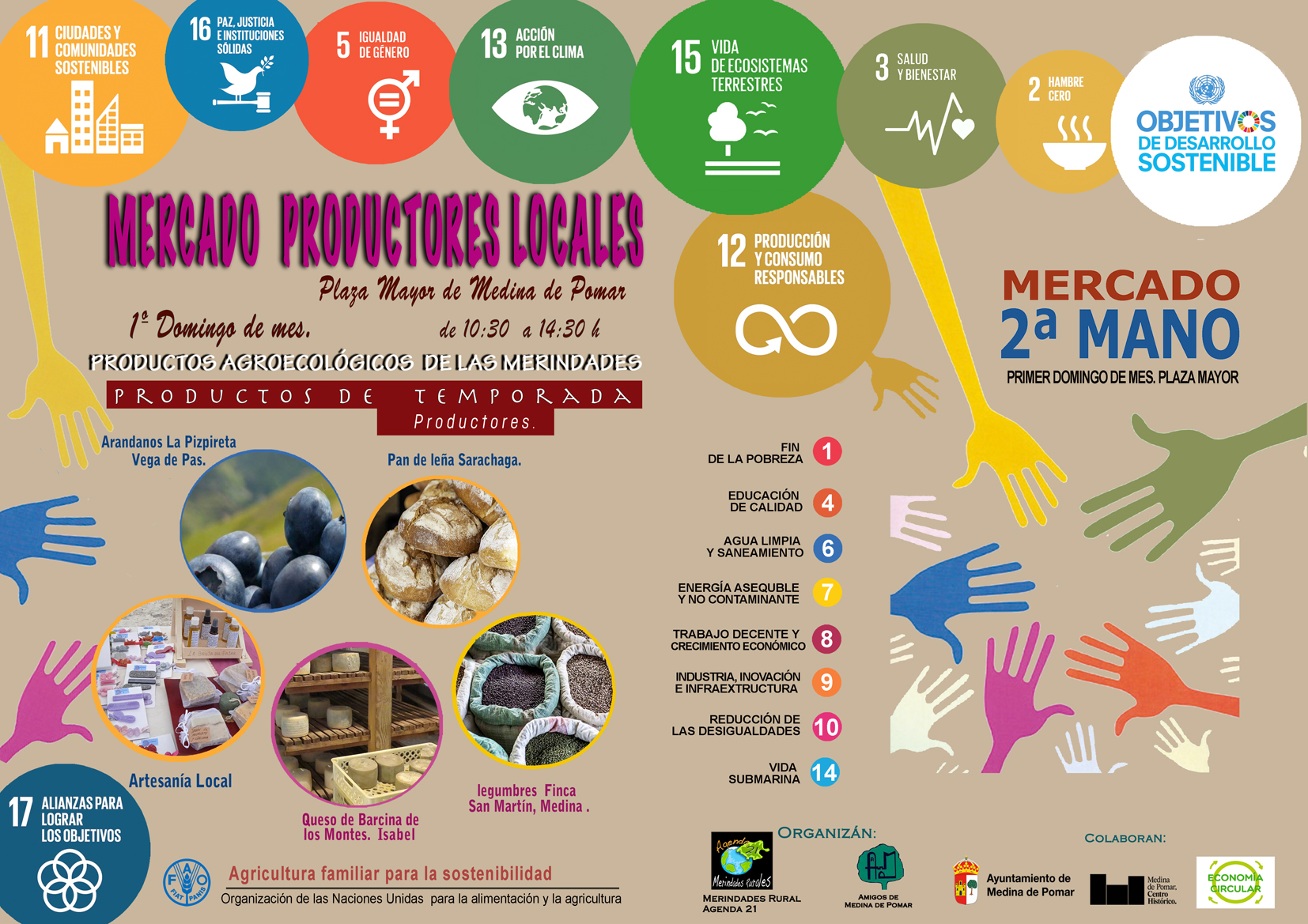 MERCADO PRODUCTORES LOCALES Y SEGUNDA MANO