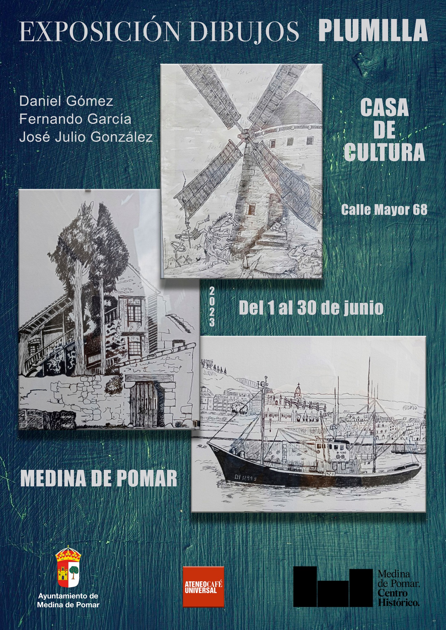 Exposición de dibujos Plumilla