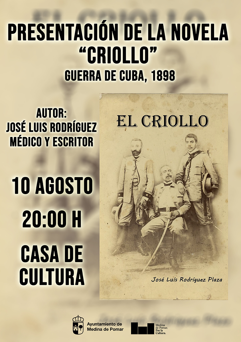 PRESENTACIÓN DE LA NOVELA "CRIOLLO"