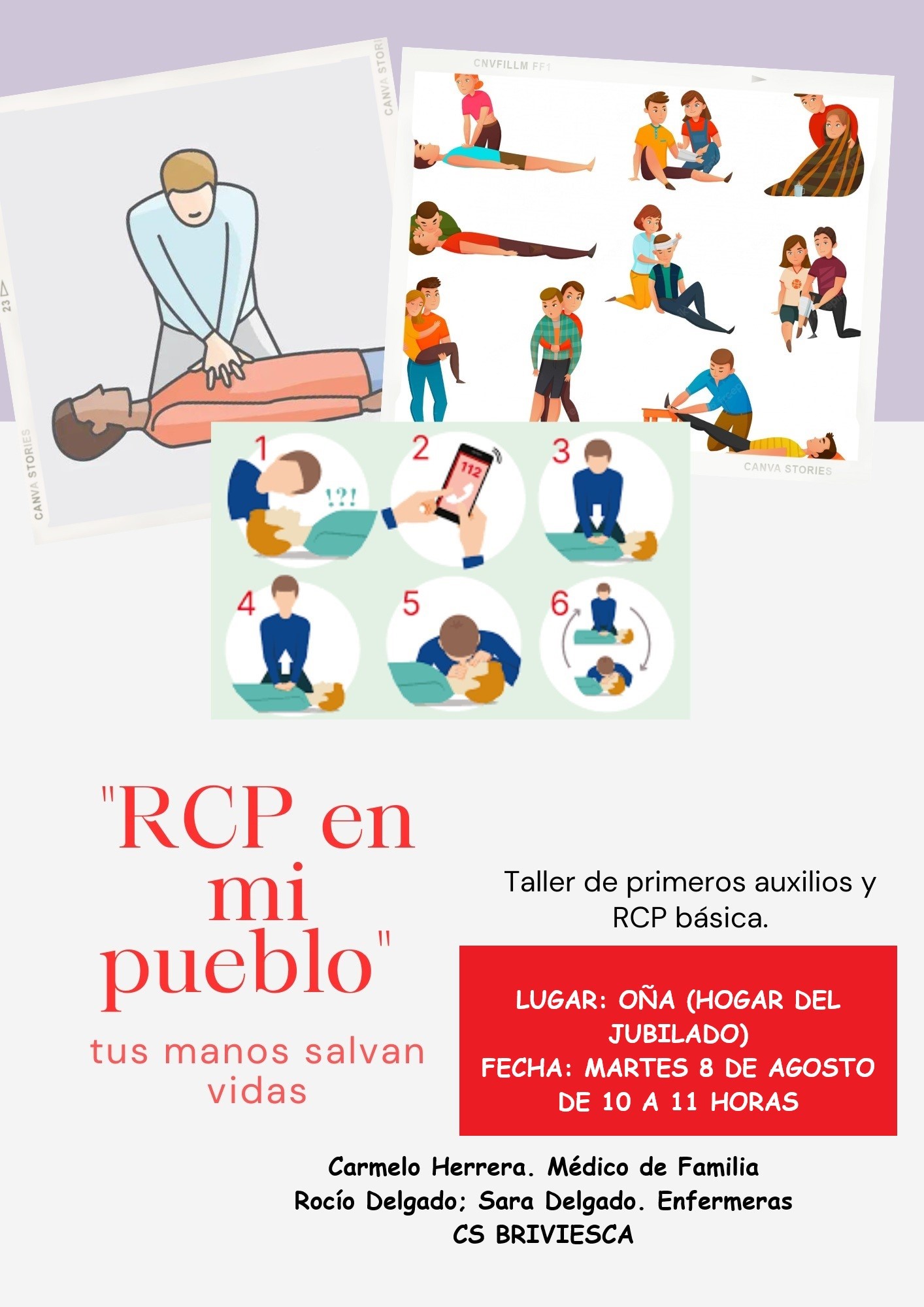 Taller de primeros auxilios