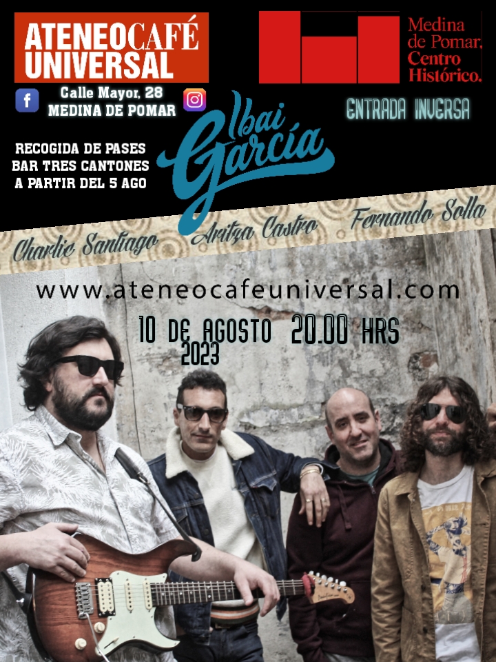 CONCIERTO DE BLUES DE IBAI GARCÍA