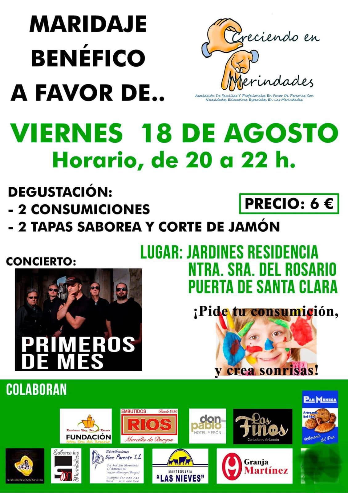 MARIDAJE BENÉFICO CRECIENDO MERINDADES