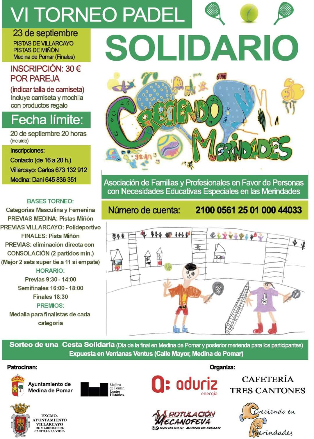 VI TORNEO PADEL SOLIDARIO