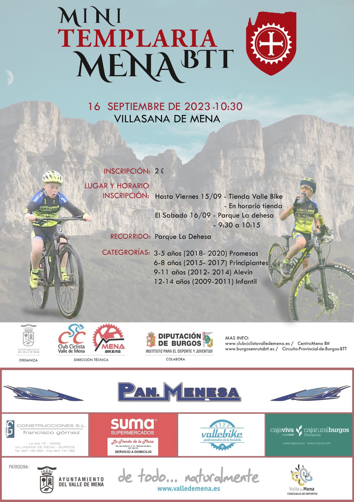 MINITEMPLARIA MENA BTT