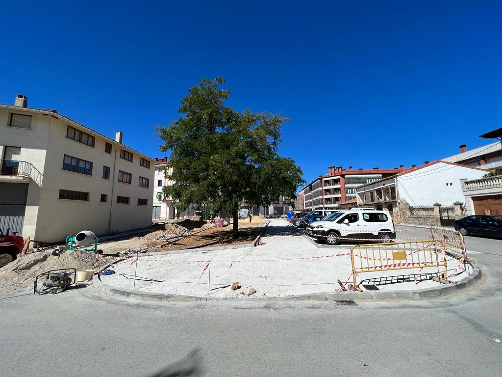 En ejecución las obras de la Plaza San Miguel y C/ Díaz de Vivar