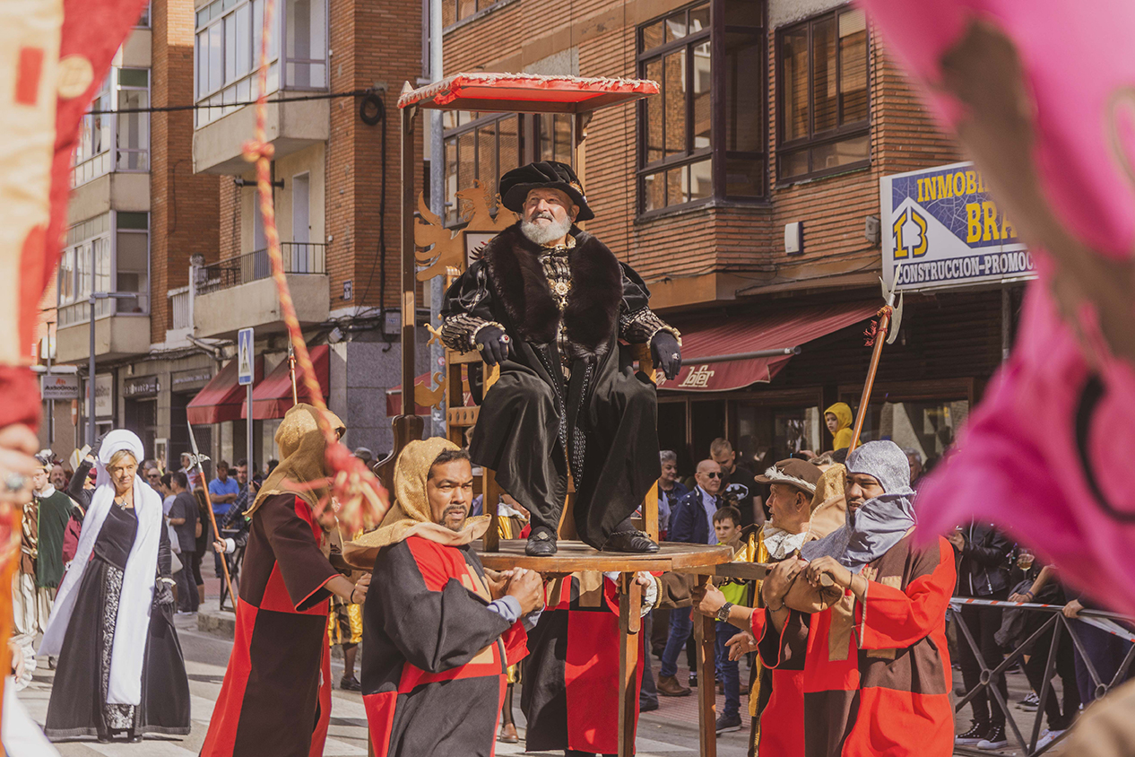 Medina de Pomar viaja al Renacimiento para recordar el paso del Emperador Carlos V