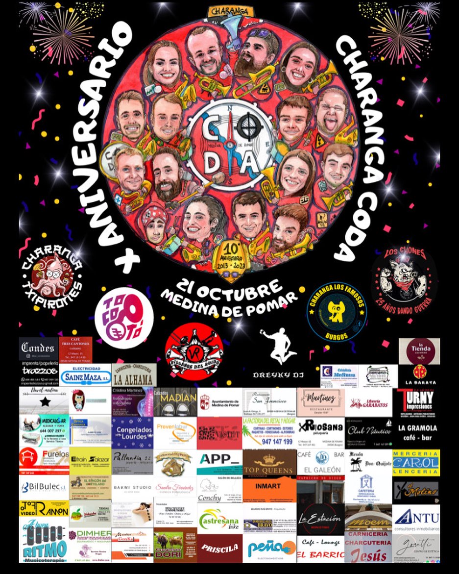 X ANIVERSARIO CHARANGA CODA