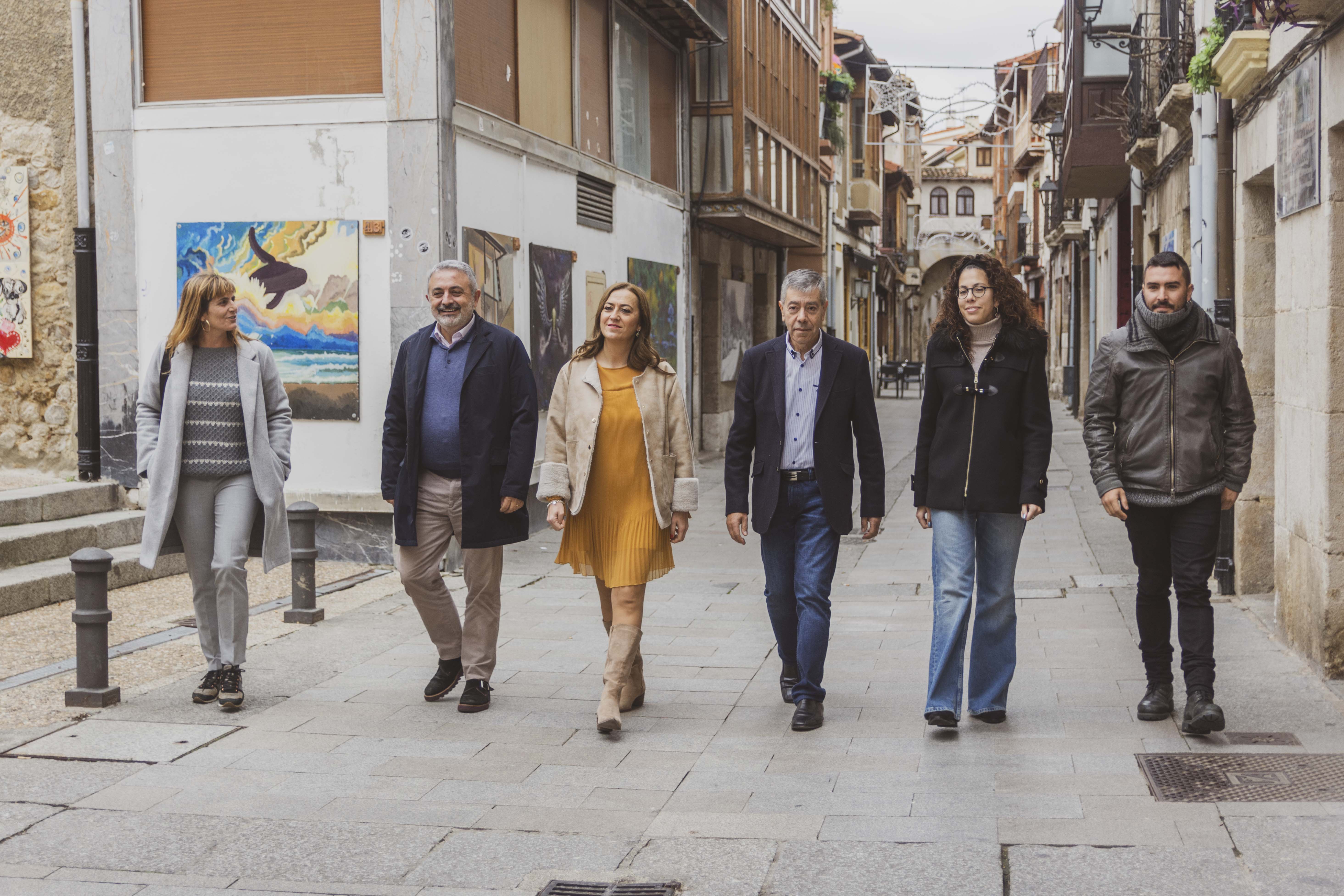 La delegada del Gobierno en CyL visita Medina de Pomar