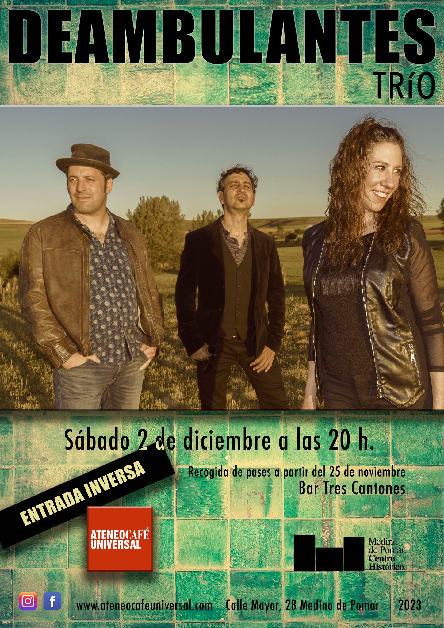 CONCIERTO DEAMBULANTES TRÍO