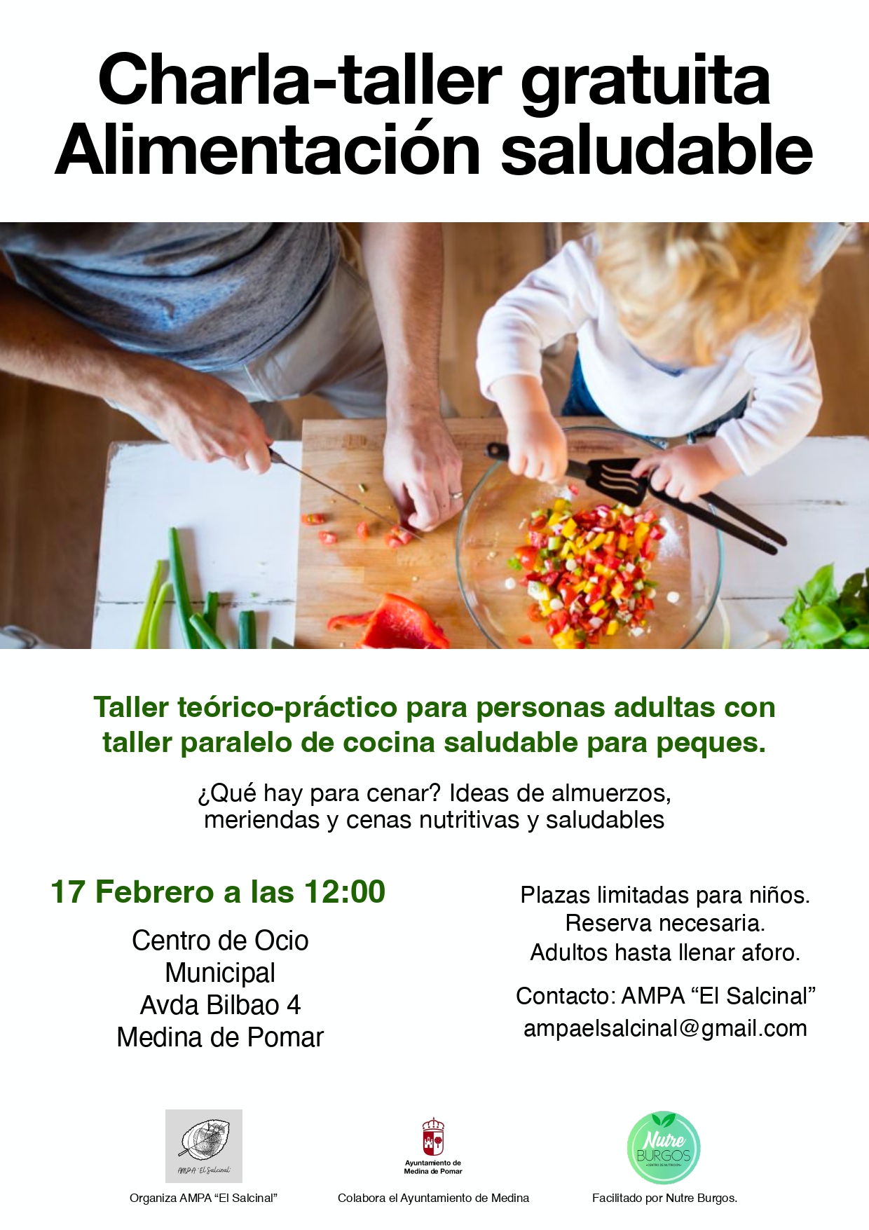Charla-Taller de alimentación saludable 