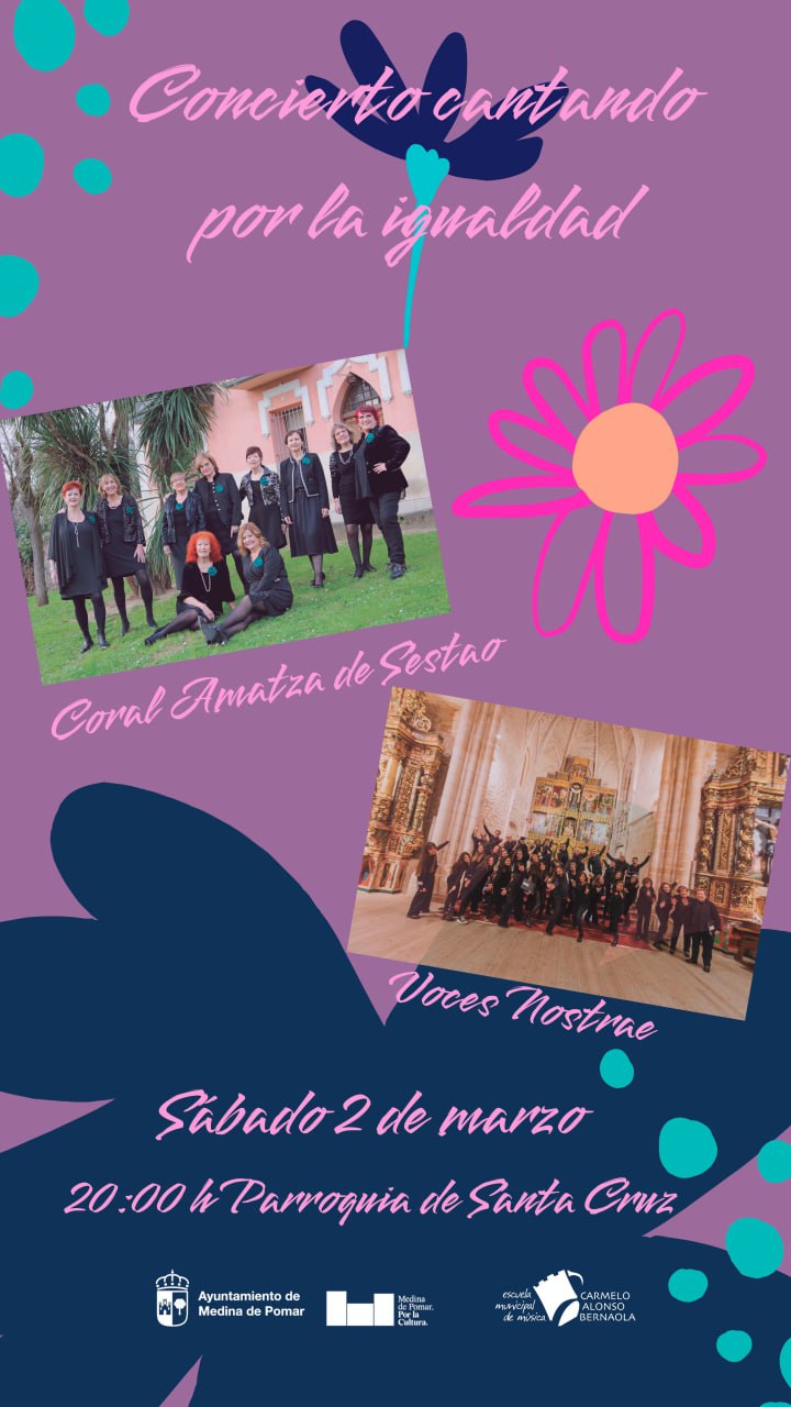 Concierto cantado por la igualdad