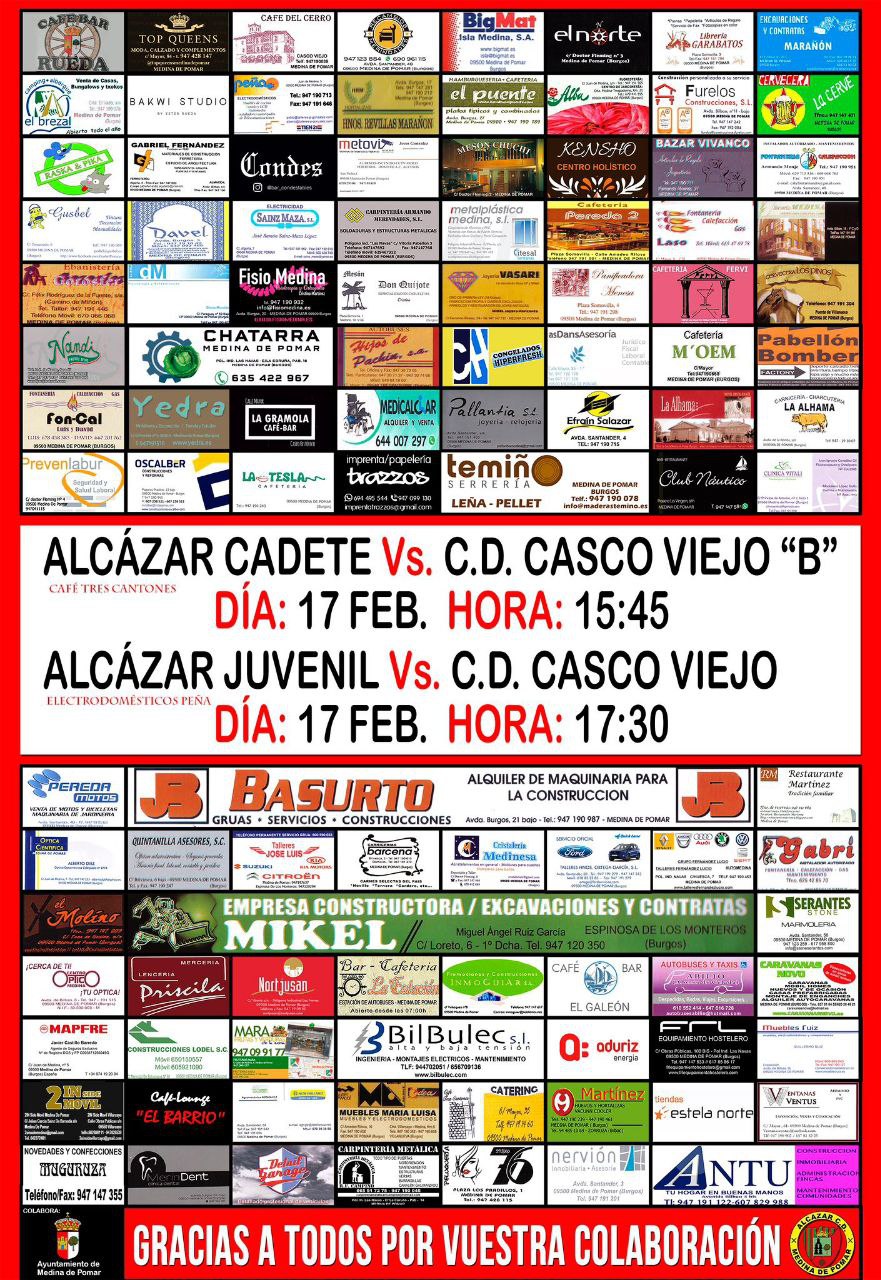 Partidos Alcázar C.D