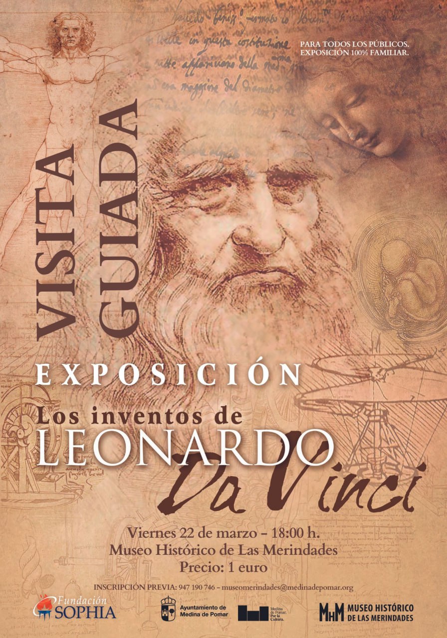 Visita guiada: Exposición Los inventos de Leonardo Da Vinci