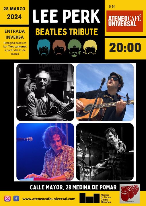 Concierto "Lee Perk" Beatles tribute