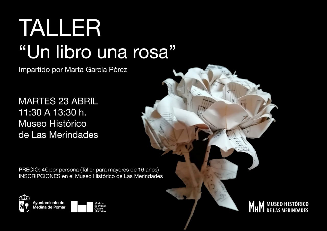 TALLER 'Un libro una rosa' Impartido por Marta García Pérez
