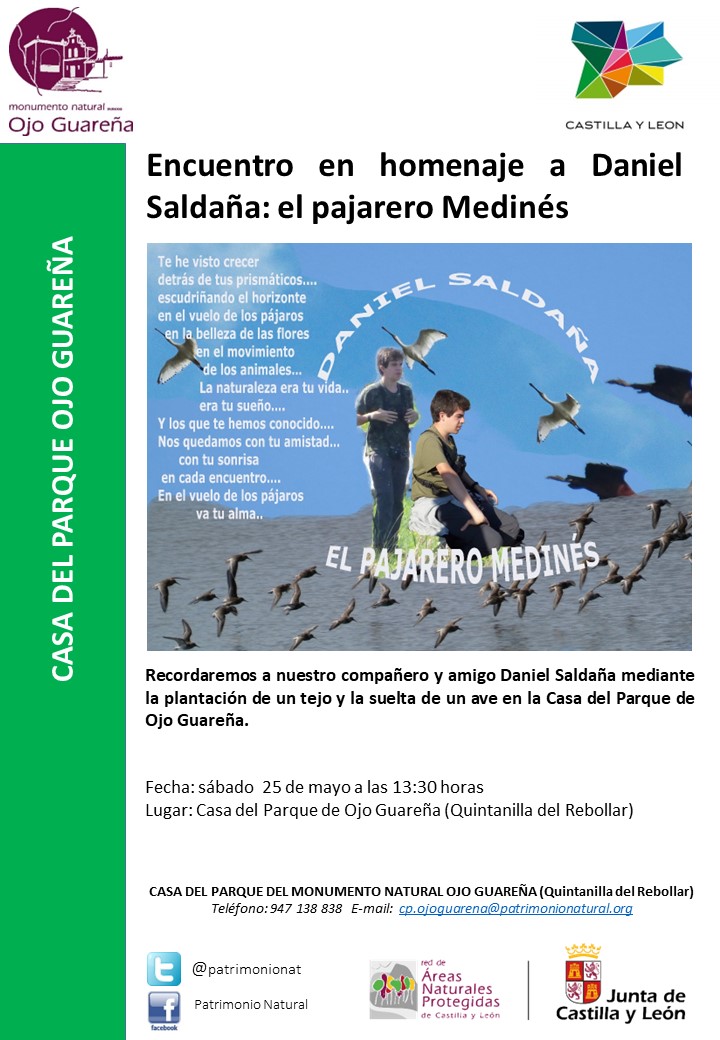 ENCUENTRO EN HOMENAJE A DANIEL SALDAÑA: EL PAJARERO MEDINÉS