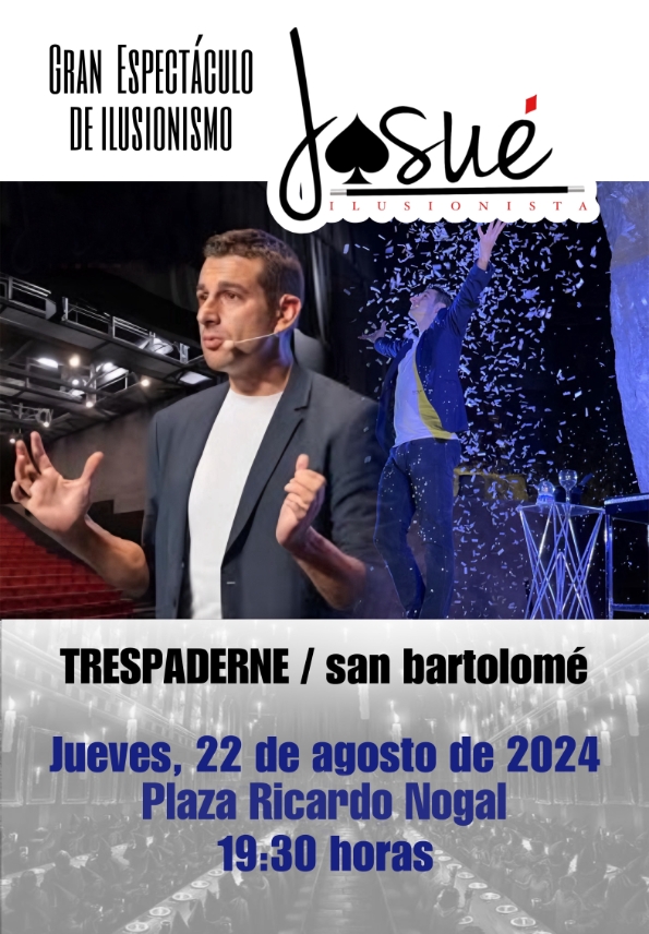 Gran Espectáculo de Ilusionismo con Josué