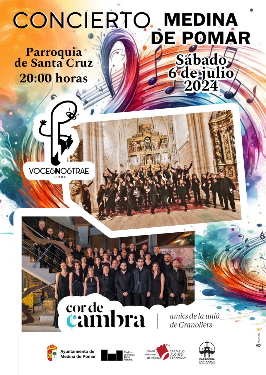 Actuación del Coro de Cámara de Granollers y la Coral Voces Nostrae
