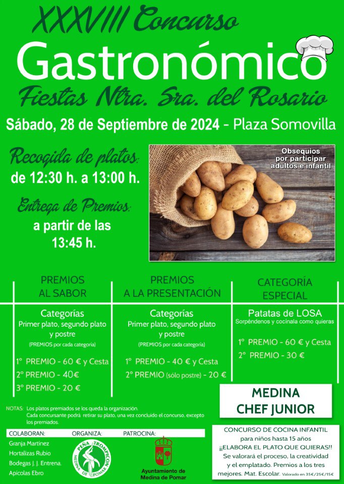 XXXVIII Concurso Gastronómico