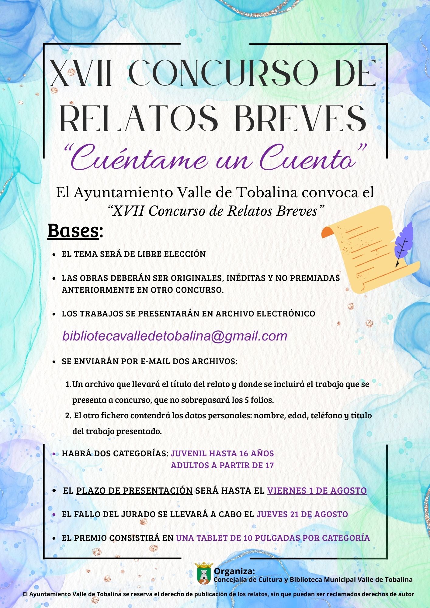 Concurso de Relatos breves 2025