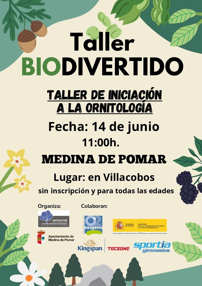 TALLER DE INICIACIÓN A LA ORNITOLOGÍA