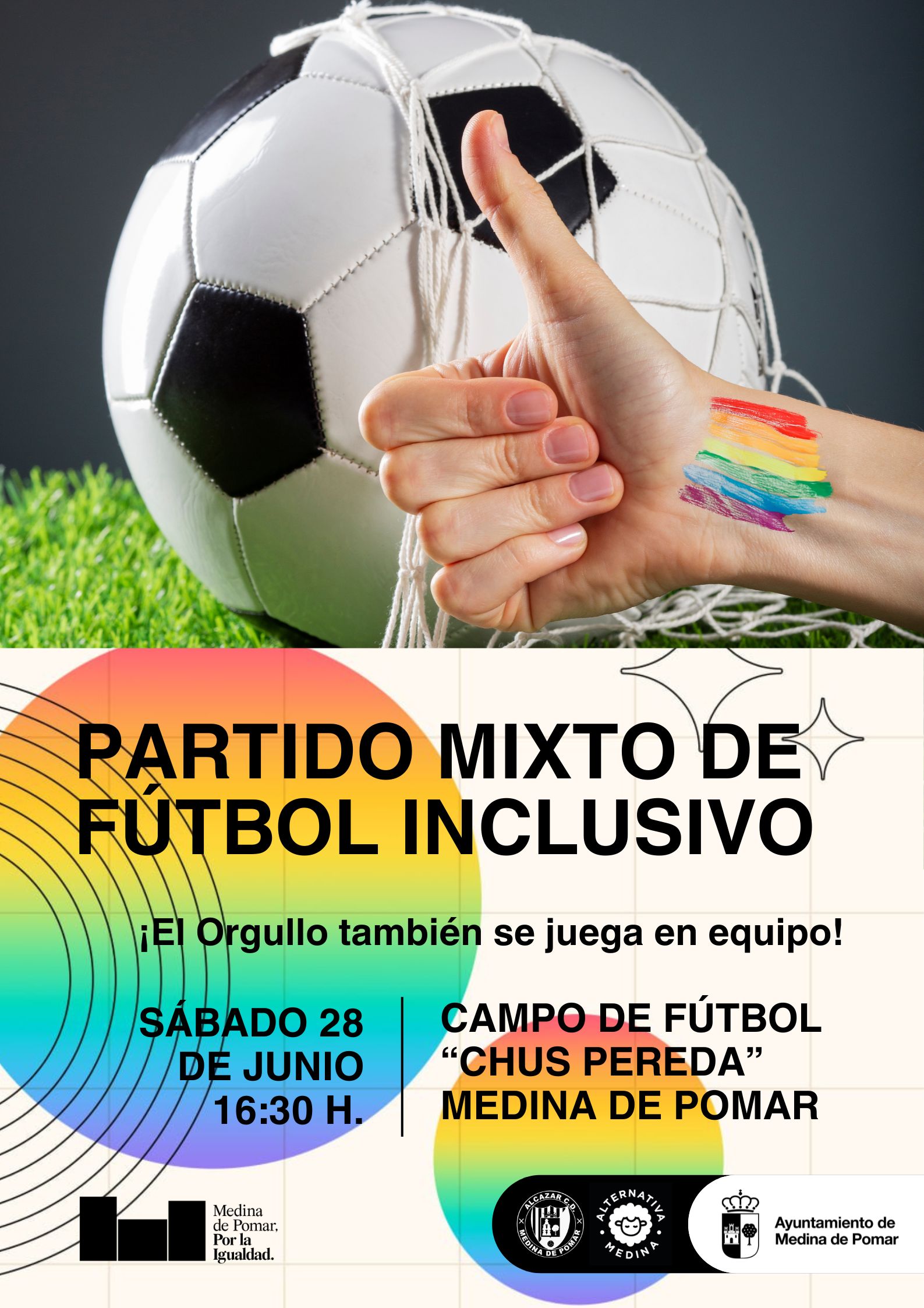 PARTIDO MIXTO DE FÚTBOL INCLUSIVO