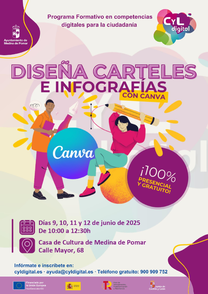 DISEÑA CARTELES E INFOGRAFÍAS