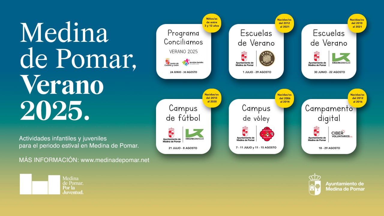 Programación juvenil - VERANO 2025