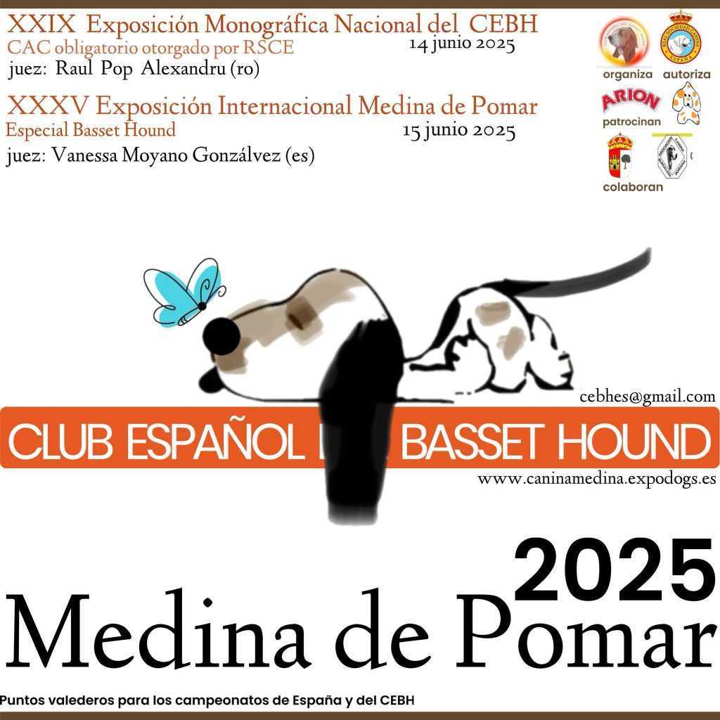XXXVIII EXPOSICIÓN MONOGRÁFICA NACIONAL DEL CLUB ESPAÑOL DEL BASSET HOUND