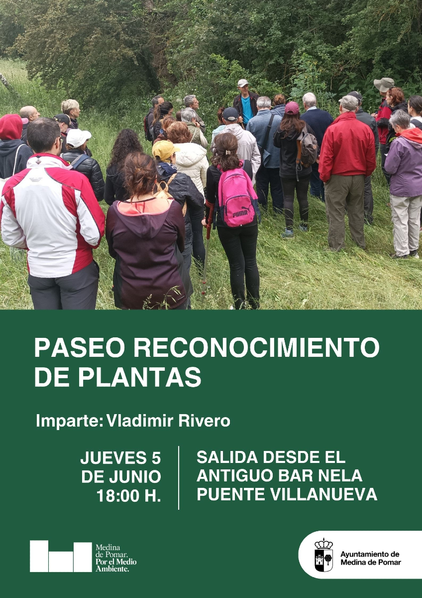 PASEO RECONOCIMIENTO DE PLANTAS