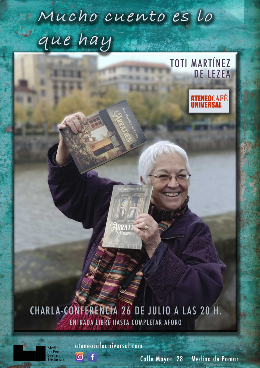 CHARLA-CONFERENCIA: Mucho cuento es lo que hay