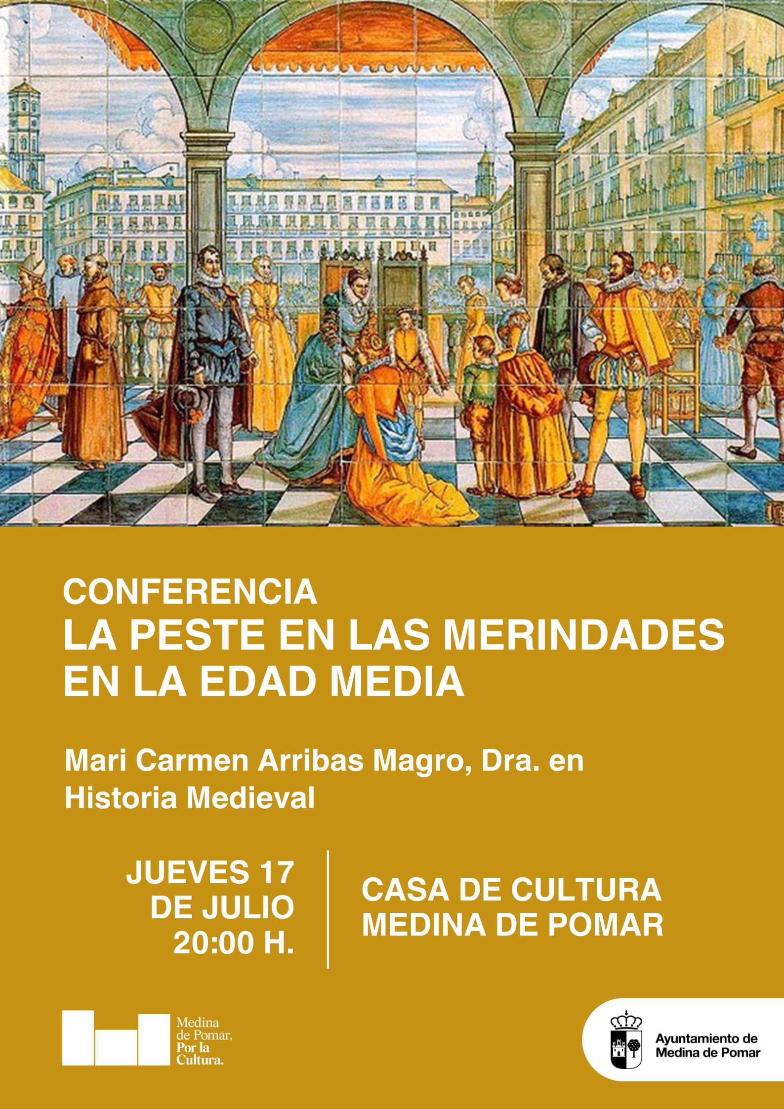 CONFERENCIA "LA PESTE EN LAS MERINDADES EN LA EDAD MEDIA"