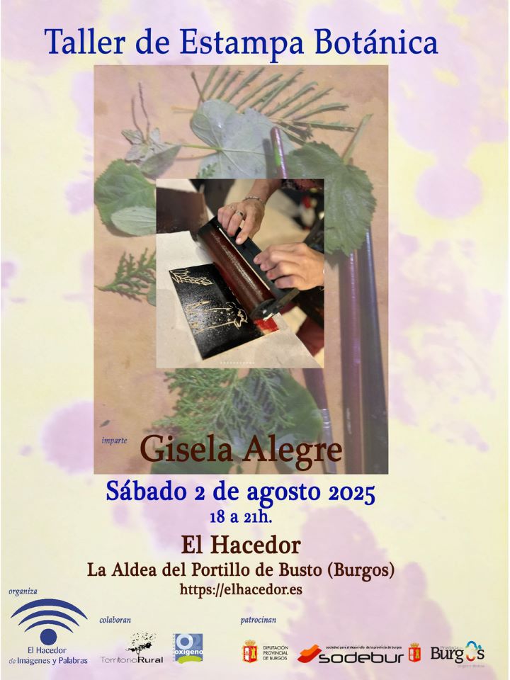 TALLER DE ESTAMPA BOTÁNICA