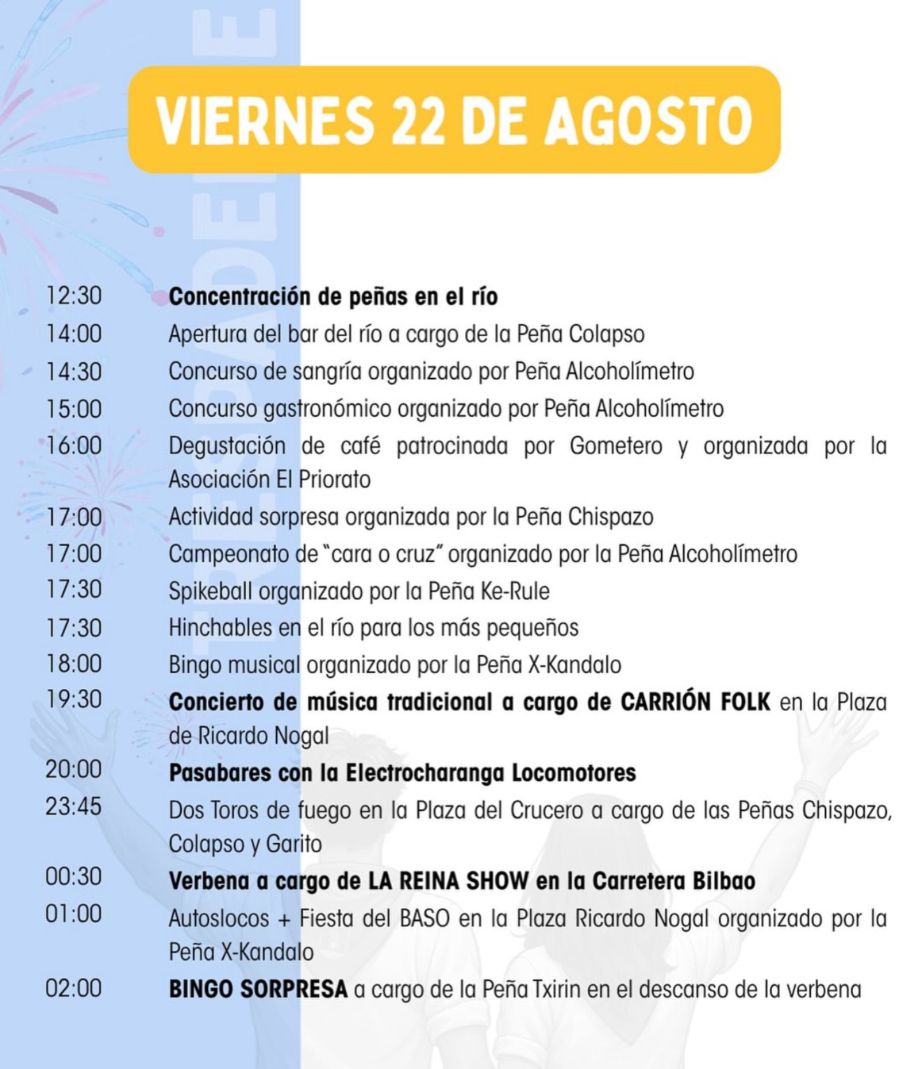Fiestas Patronales San Bartolomé 2025 Trespaderne